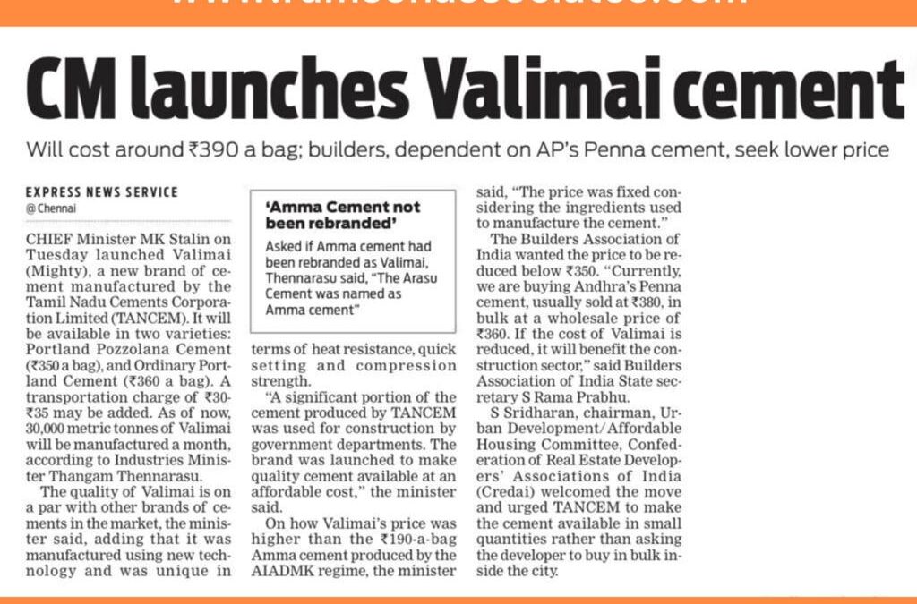 VALIMAI CEMENT